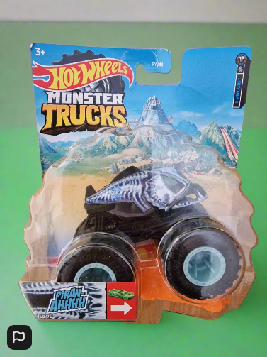 Hot Wheels Monster Trucks X-Wreckers 1/5 - Piran-ahhhh Vehicle  1:64 Scale