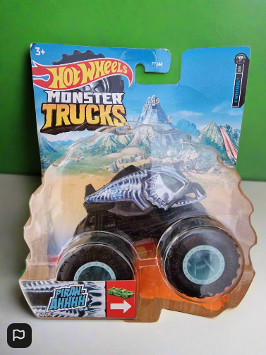 Hot Wheels Monster Trucks X-Wreckers 1/5 - Piran-ahhhh Vehicle  1:64 Scale