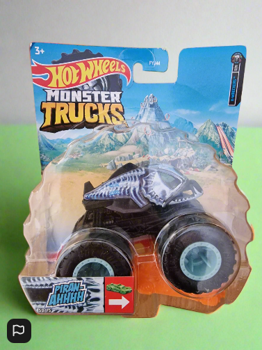 Hot Wheels Monster Trucks X-Wreckers 1/5 - Piran-ahhhh Vehicle  1:64 Scale