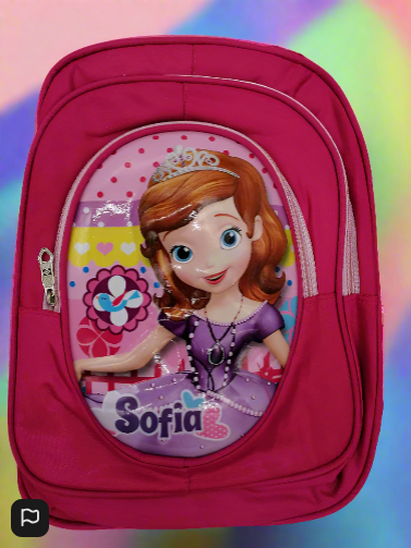 Childrens Bag Sofia The First 3D  Pink