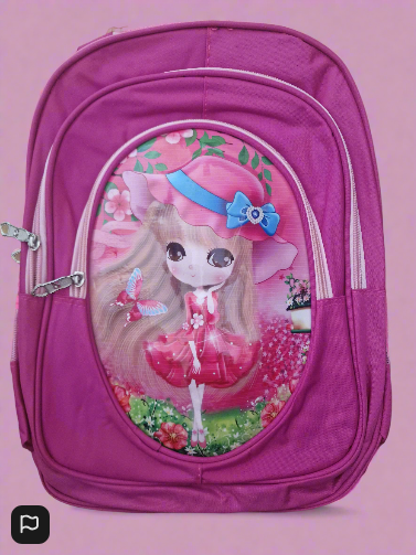 Childrens Bag Gorgeous Girl 3D  Pink