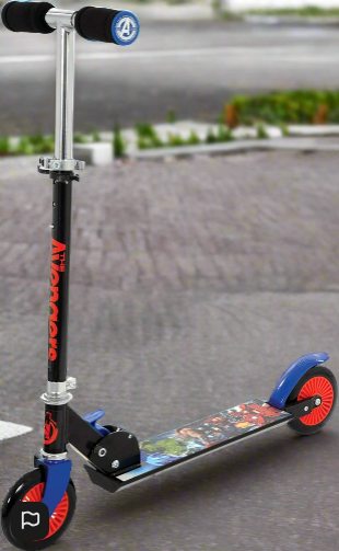 Marvel The Avengers Folding Inline Scooter