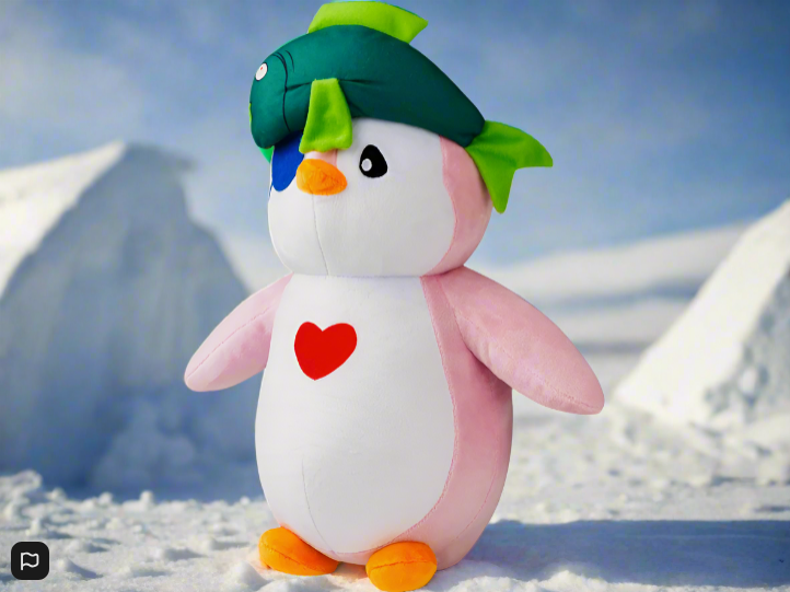 Pudgy Penguins Fish Outfit Huggable Plush