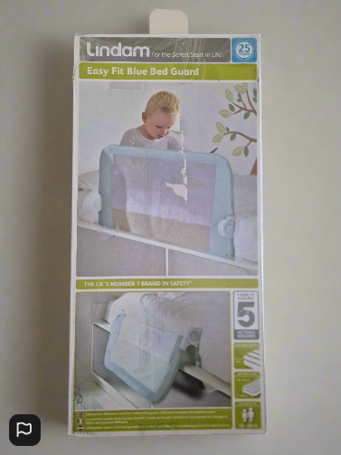 Lindam Easy Fit Baby Blue Bed Guard