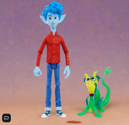 Disney Pixar's Onward Core Figure Ian Lightfoot Action Figure And Blazey
