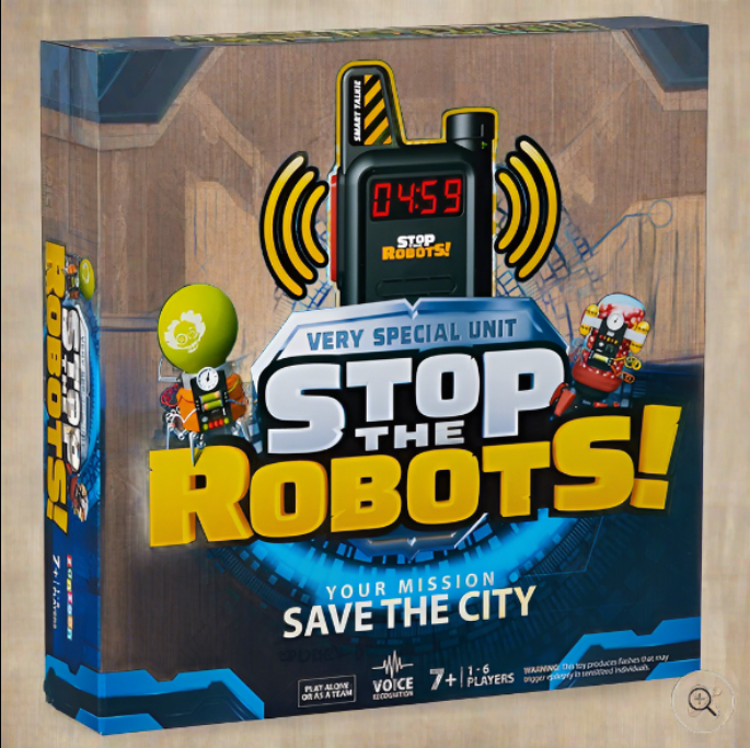 Stop the Robots Very Special Unit Board Game
