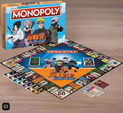 Monopoly Naruto Shippuden Board Game