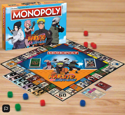 Monopoly Naruto Shippuden Board Game