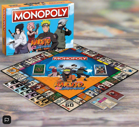 Monopoly Naruto Shippuden Board Game
