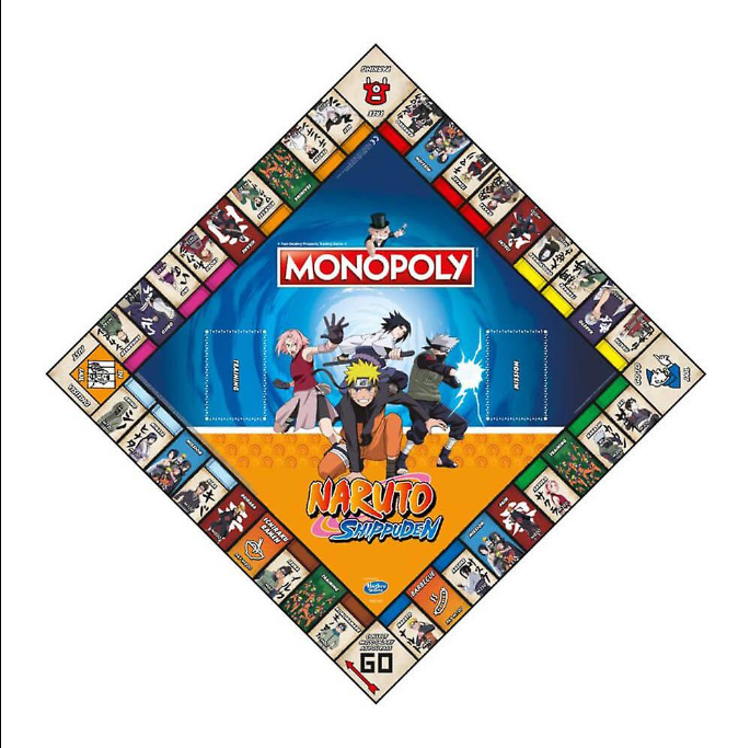 Monopoly Naruto Shippuden Board Game