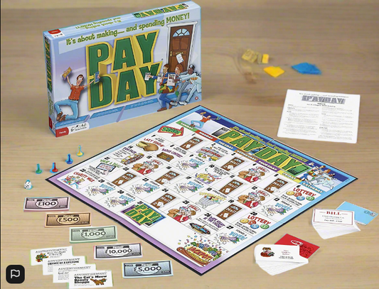 Payday Family Board Game It's About Thinking And Spending Money!