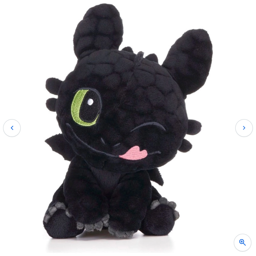 How To Train Your Dragon 18 cm Plush Toothless Expressions 1 Supplied