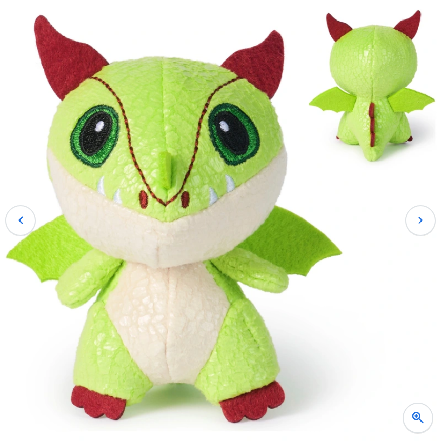 Dreamworks How to Train Your Dragon Mini Plush Dragon