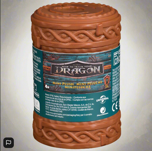 Dreamworks How to Train Your Dragon Mini Plush Dragon