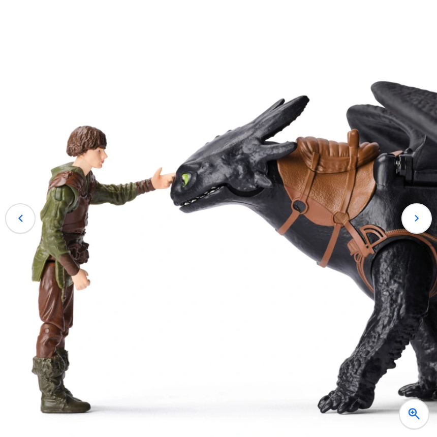 Dreamworks How to Train Your Dragon Action Figures Toothless & Hiccup 2 Pack