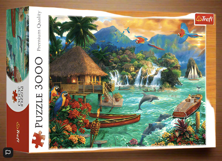 Trefl 3000 Piece Jigsaw Puzzle  Island Life