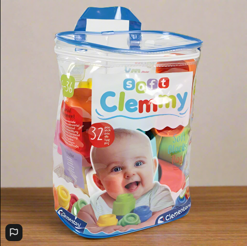 Clementoni Soft Clemmy 32 Soft Blocks Bag