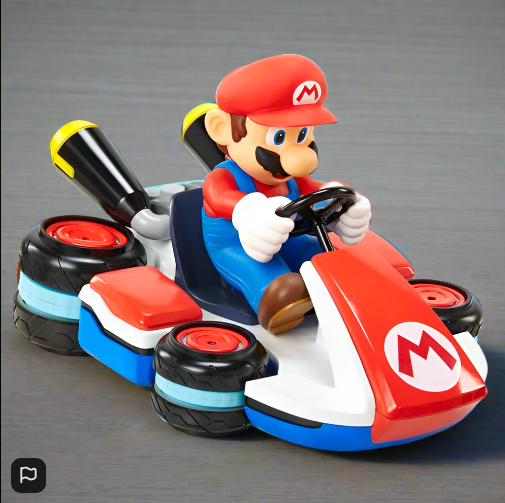 Nintendo Super Mario Remote Control Kart Mini Anti-Gravity Racer