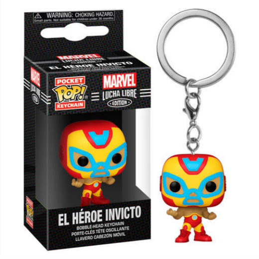 Funko POP! El Heroe Invicto Keychain