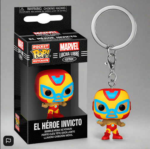 Funko POP! El Heroe Invicto Keychain