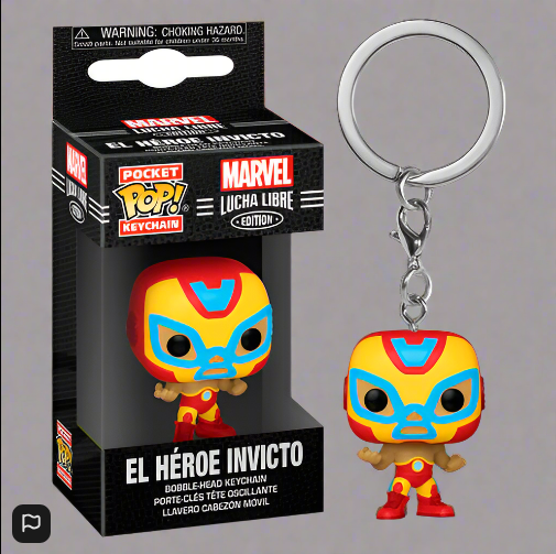 Funko POP! El Heroe Invicto Keychain