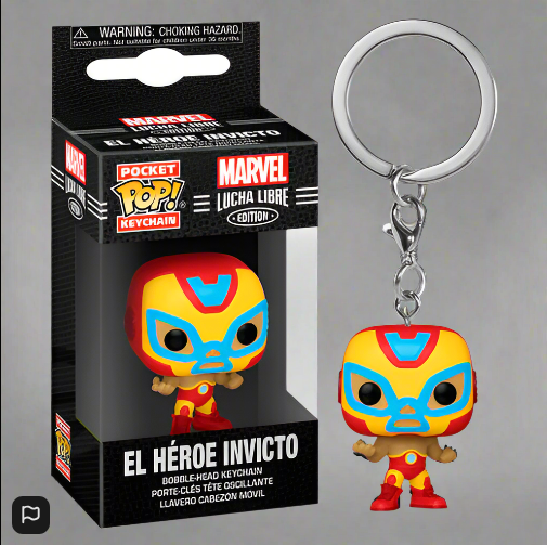 Funko POP! El Heroe Invicto Keychain