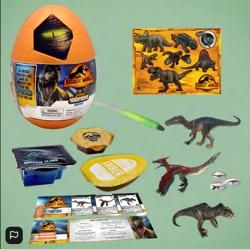 Jurassic World Captivz Dominion Surprise Dinosaur Egg