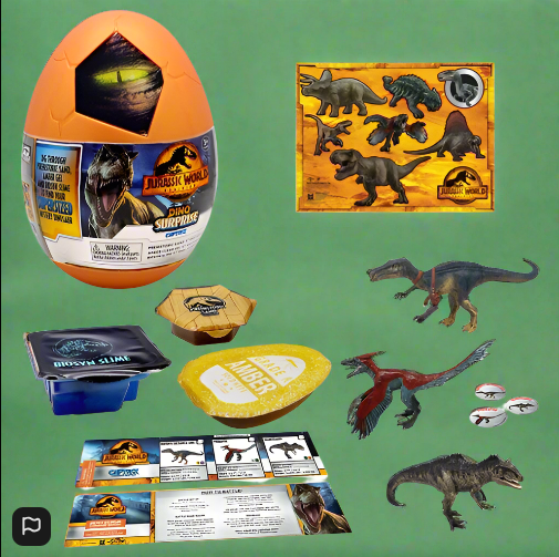 Jurassic World Captivz Dominion Surprise Dinosaur Egg
