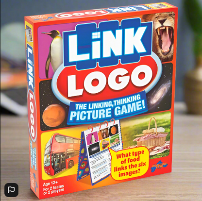 Link Logo Family Board Game By Drummond Park