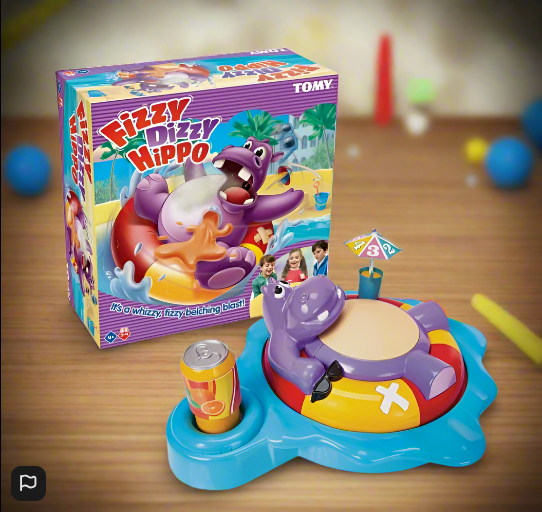 Fizzy Dizzy Hippo Children's Preschool Action Game