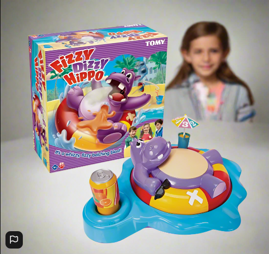 Fizzy Dizzy Hippo Children's Preschool Action Game