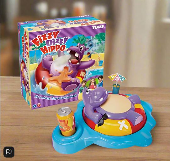 Fizzy Dizzy Hippo Children's Preschool Action Game
