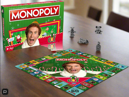 Elf Monopoly Family Board Game