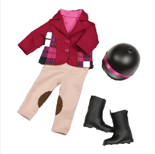 Our Generation Lily Anna Deluxe Doll With Book