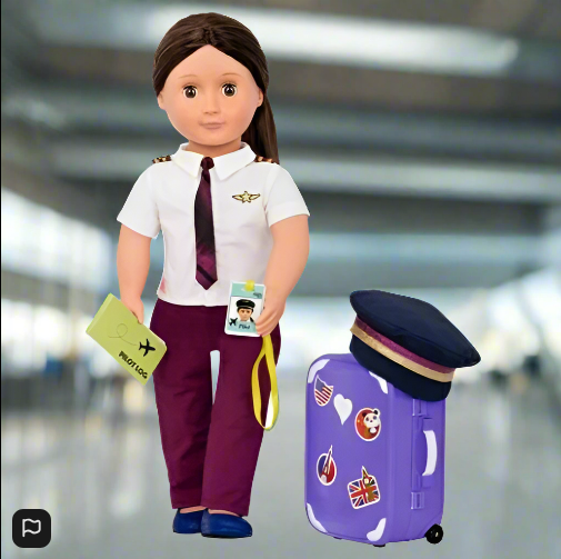 Our Generation Kaihily Professional Pilot Doll