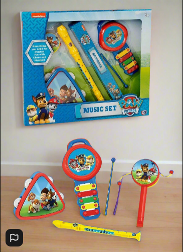 Paw patrol 4 Piece Music Set