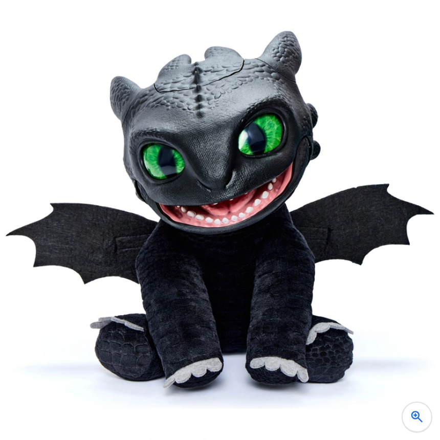 Dreamworks How To Train Your Dragon Toothless Puppetronic by RealFX Interactive Toy
