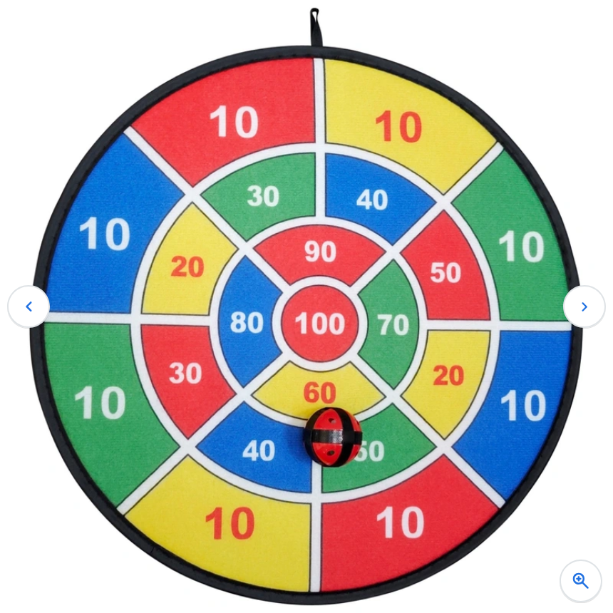 37cm Self-Fastening Fabric Target Game