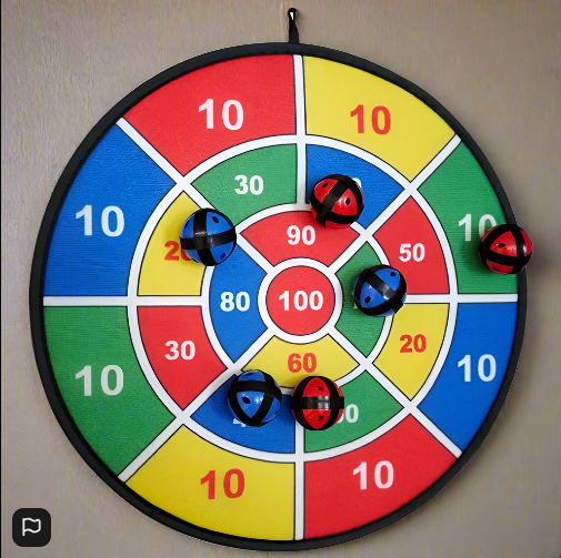 37cm Self-Fastening Fabric Target Game