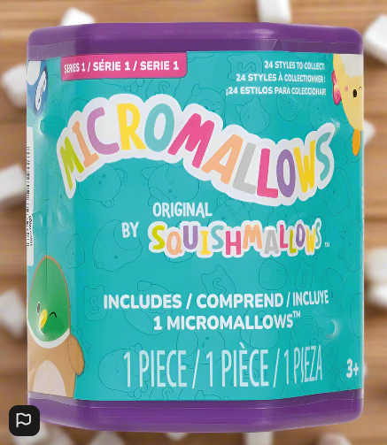 Micromallows 2.5" Plush Single Blind Pack - S1