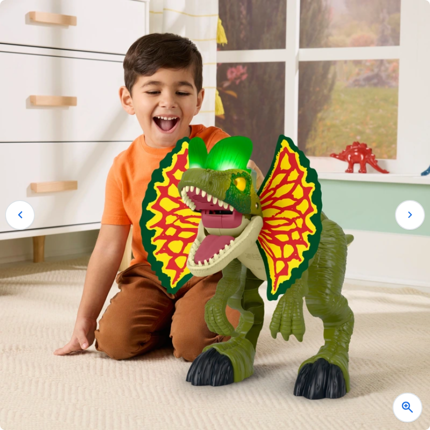 Imaginext Jurassic World Dinosaurs Attack Mode Dilophosaurus