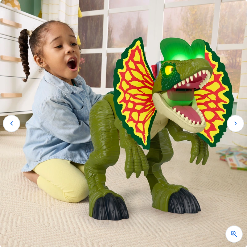 Imaginext Jurassic World Dinosaurs Attack Mode Dilophosaurus