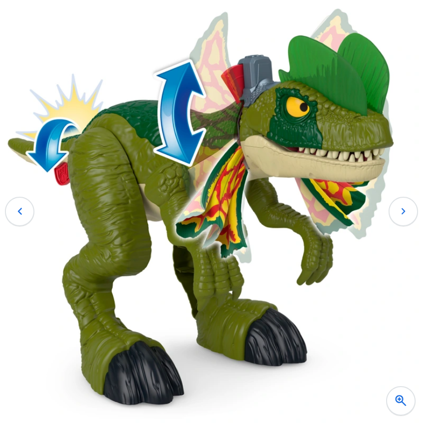Imaginext Jurassic World Dinosaurs Attack Mode Dilophosaurus
