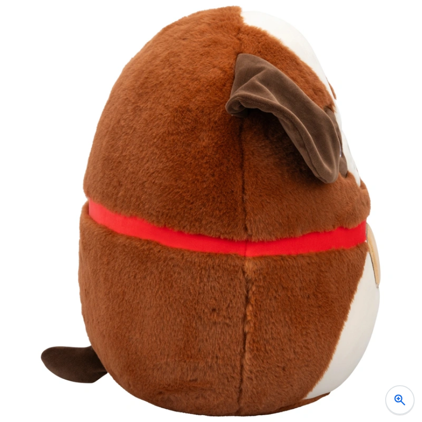 Original Squishmallows FuzzAMallows Plush Sassafras the Saint Bernard 40cm