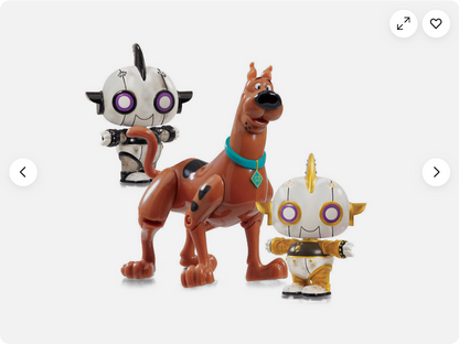 Scoobydoo Super Scooby Doo And Rottens 2 Figure Pack