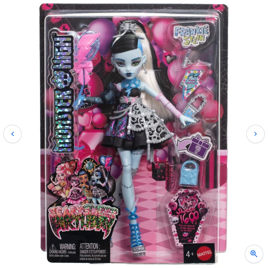 Monster High Scary Sweet Birthday Frankie Stein Doll