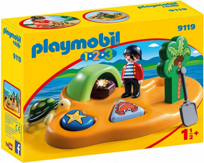 Playmobil 9119 Pirate Island 123 Playset