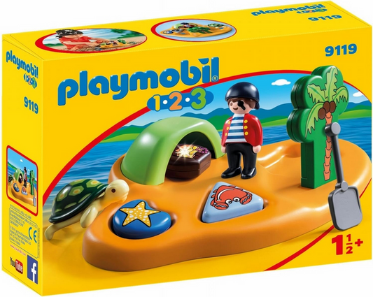 Playmobil 9119 Pirate Island 123 Playset