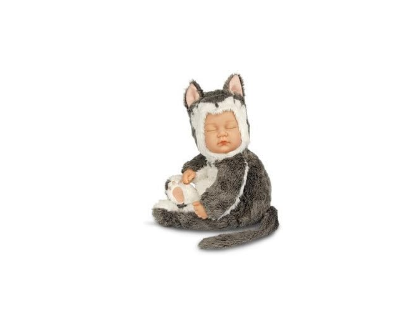 ANNE GEDDES Baby Kitten Doll-23 cm