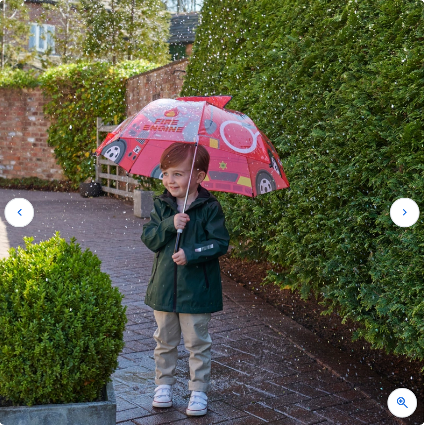 Kids Umbrella Fire Engine 59cm